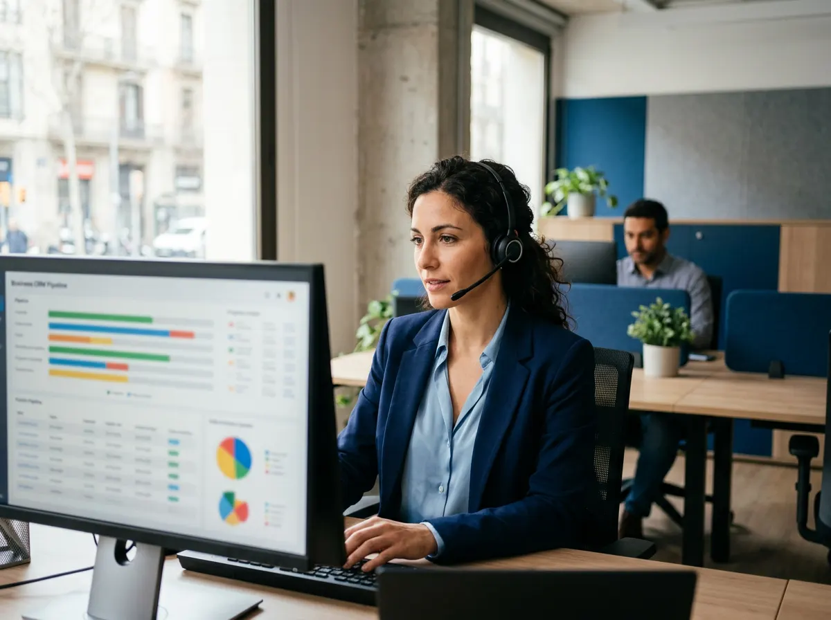 CoreCRM: Empresas con equipo comercial y cartera de clientes